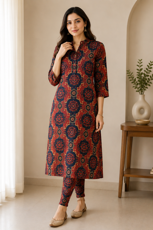 Brown Salwar