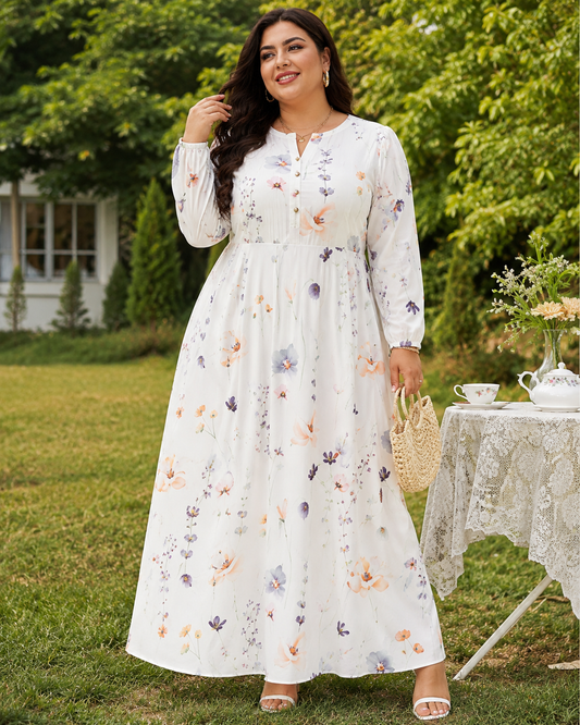 Desert Bloom Midi Dress