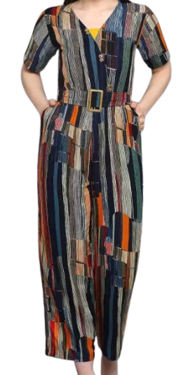 Cord JumpSuit Set