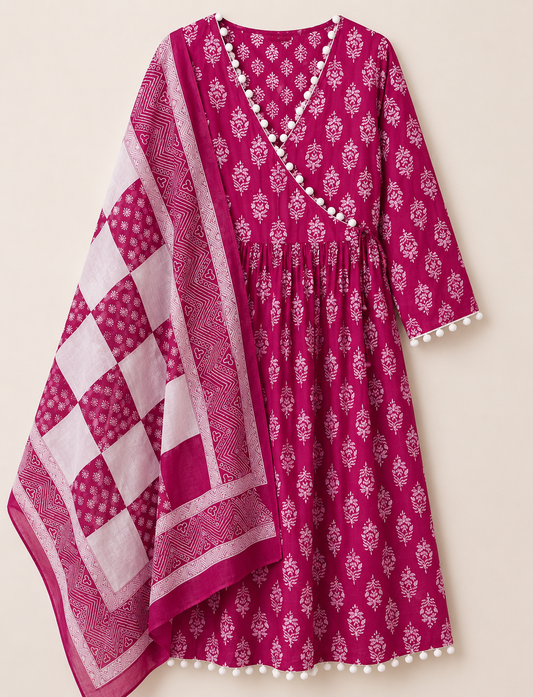 Salwar - Magenta