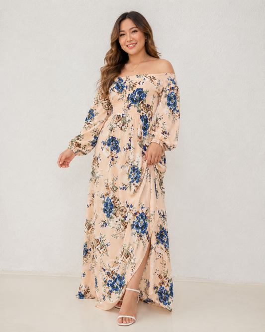 Blush Bloom Maxi Dress