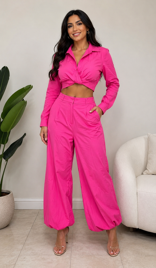 Crop Top cord set